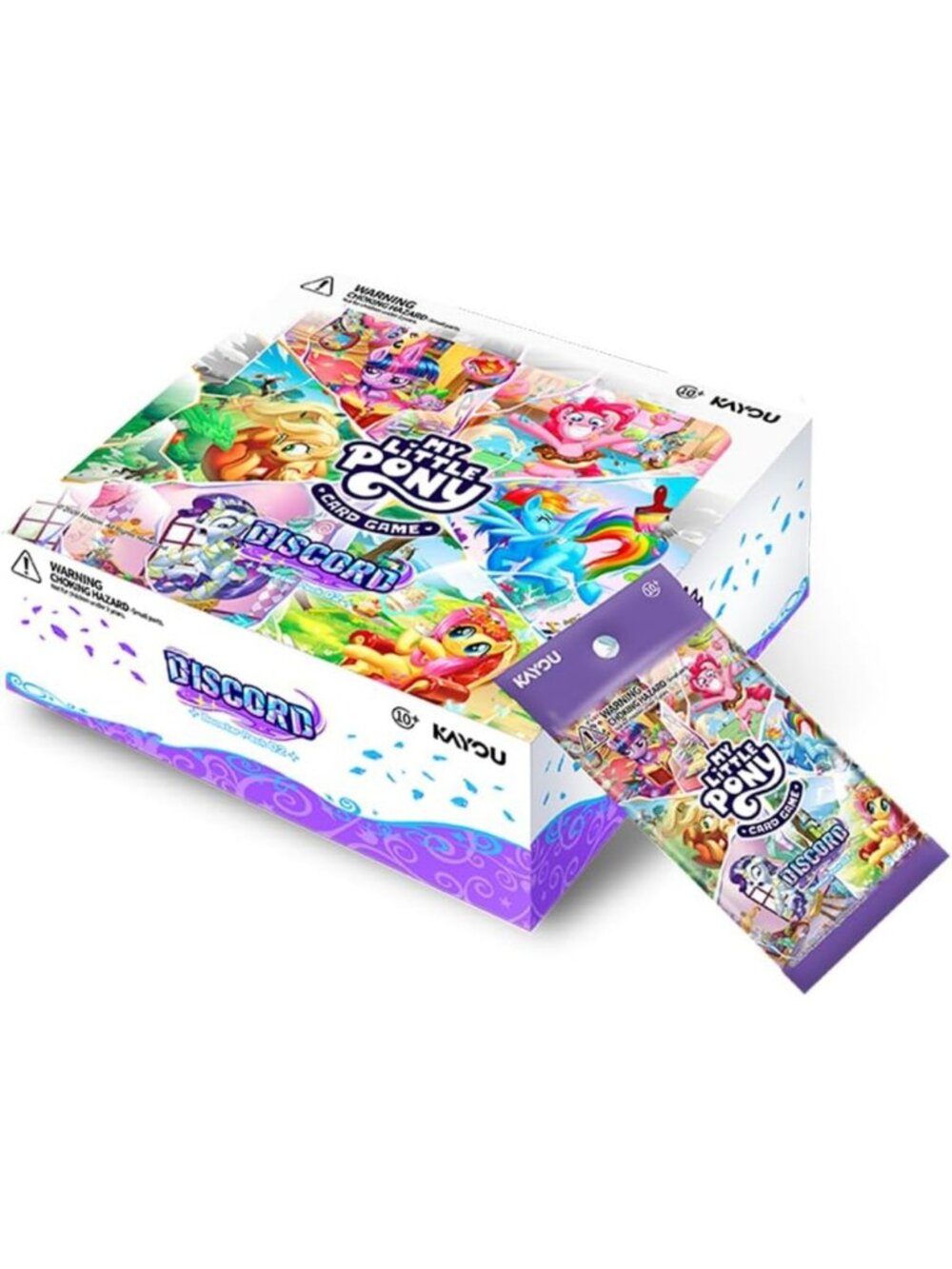 My Little Pony Trading Card Game - 20 Packs, 5 Cards Each, Fun for Ages 10